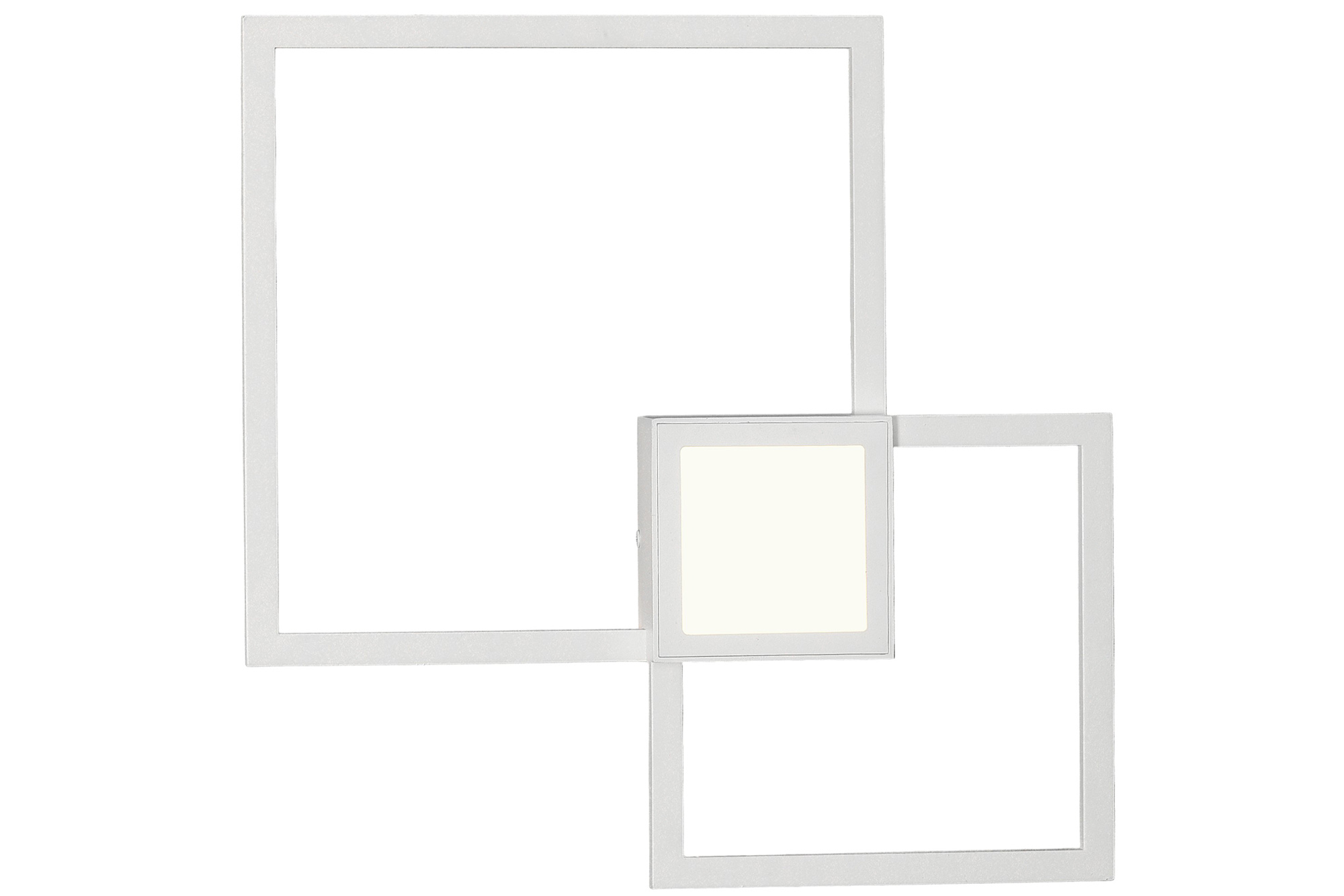 Mural White Wall Lights Mantra Fusion Flush Wall Lights